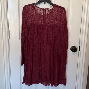 Altar’d State long sleeve lace dress